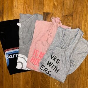 Bundle Pure Barre Graphic Tanks!